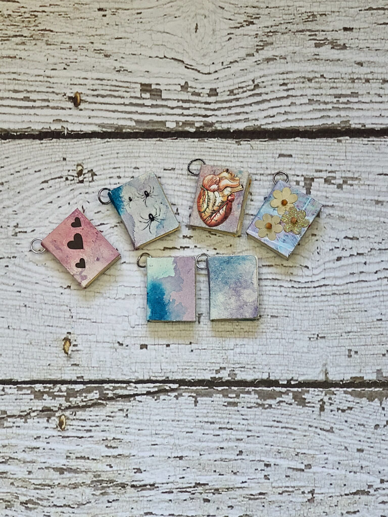 So Many Things to Do, So Little Time: How to Make Mini Book Charms
